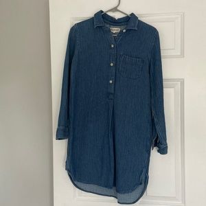 Madewell Chambray Dress